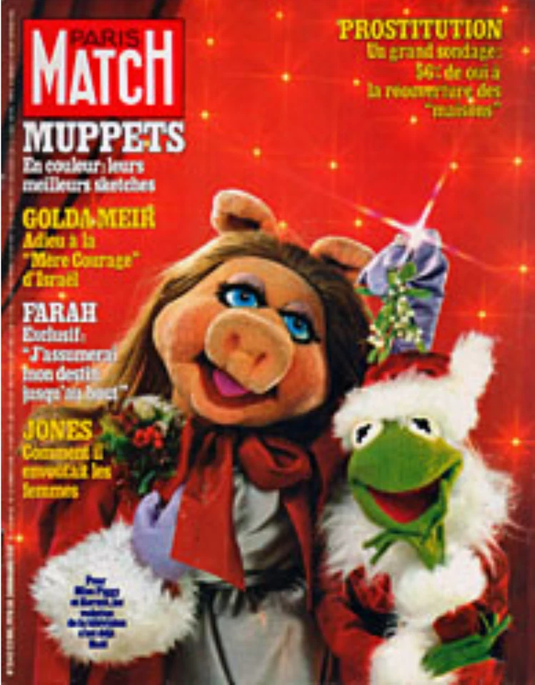 Paris Match n° 1543 du 22 décembre 1978 - Muppets / Jacques Mesrine / G. Pérec - Photo 1/1