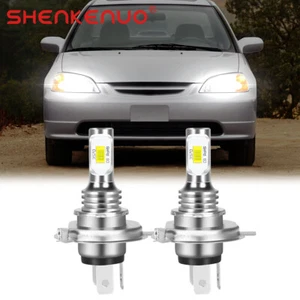 Für Honda Civic 1992-2003 - 6000K LED Scheinwerfer Glühbirnen Hoch-/Abblendlicht Kit Glühbirnen USA - Bild 1 von 11