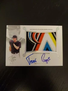 Trevor Rogers 2017 Leaf Trinity Rookie Logo Patch Auto #4/5 #/D - Picture 1 of 3