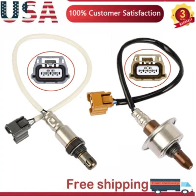 Датчик кислорода O2 для Nissan Versa Note 1,6 л L4 2014 2015 2016 вверх + вниз по течению 2 шт. - Изображение 1 из 4