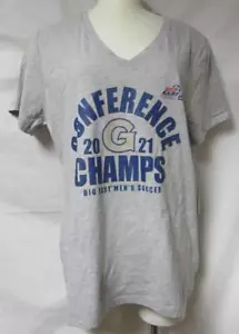 Georgetown Hoyas Women's Size XL 2021 Soccer Conference Champs T-Shirt C1 4492 - Picture 1 of 2