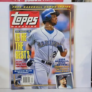 Tarjetas y póster de revista Topps Ken Griffey Jr. 1992 Winter Topps Willie Mays - Imagen 1 de 13