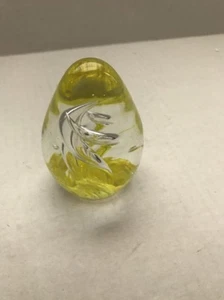 "Pisapapeles de vidrio vintage MURANO al final del día de 3" - Imagen 1 de 3