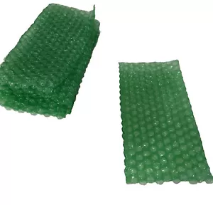 300 Pack 4" x 7.5" Bubble Bag Pouches Clear Green, Protective Cushioning 4x7 - Picture 1 of 4