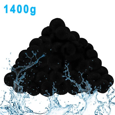 700/1400/2100g Filter Balls Waschbar Ersetzen Filtersand Filterbälle für Pool - Bild 1 von 4