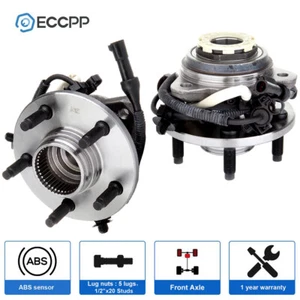 2Pcs Wheel Hub Bearings Front 4WD For Ford Ranger w/ Pulse Vacuum Hub Locks Only - Picture 1 of 12