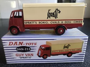 Dinky Supertoys 514/917/Dan Toys 213 Guy Van "Spratts" ¡Excelente calidad! - Imagen 1 de 13