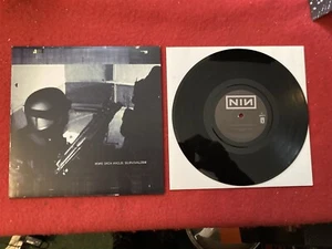 NINE INCH NAILS STUNNING VERY NR MINT 9" VINYL RECORD SURVIVALISM UNPLAYED - Picture 1 of 9