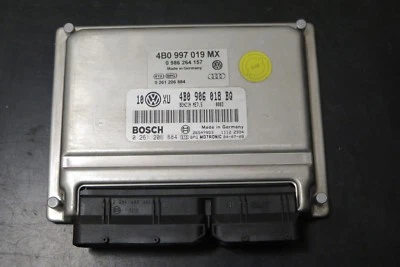 Volkswagen Passat 2001 1,8 t motor computador ECU 4B0 997 019 MX turbo VW Audi AUG Foto 1 de 4
