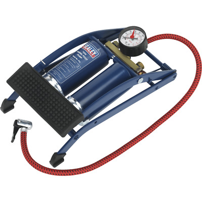 Sealey Double Cylinder Foot Pump • 27.95£