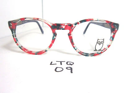Marco de gafas vintage Owl Girls KL-16 perfecto coral aguamarina rojo redondo (LTQ-09) Foto 1 de 4