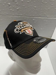 Gorra SAN FRANCISCO GIANTS para hombre Serie Mundial 2010 Flex Fit negra New Era MLB - Imagen 1 de 11