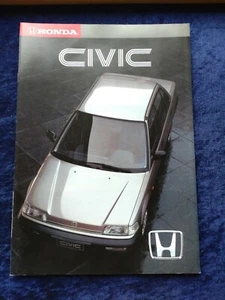 Honda Civic 1.6i GL Prospekt ca. 1987 - Bild 1 von 5