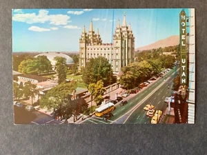 Temple Square Salt Lake City UT Chrome Postcard H2054080912 - Picture 1 of 2