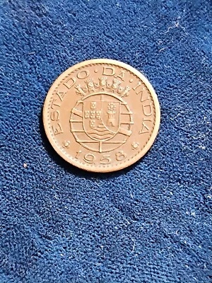 1958 Portuguese India, 10 Centavos KM.#30 - Image 1 of 2