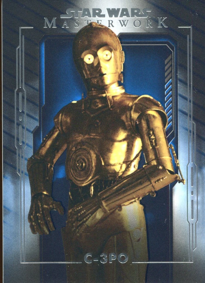 Star Wars Masterwork 2020 Blue Base Card #52 C-3PO - Image 1 of 1
