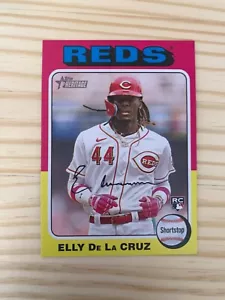 2024 Topps Heritage Oversized '75 Topps Baseball Box Loaders - Elly De La Cruz ! - Picture 1 of 2