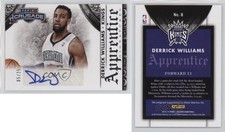 2013-14 Panini Crusade Apprentice Signatures Silver /25 Derrick Williams #8 Auto