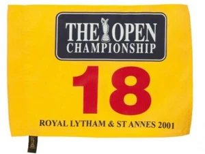 RARE The Open Golf Championship Pin Flag Royal Lytham Duval Man Cave BRAND NEW - Picture 1 of 5