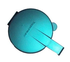 1 nuevo Tupperware Forget-Me-Not Junior Jr. Contenedor redondo colgante para nevera verde - Imagen 1 de 1