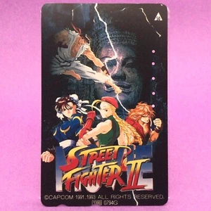 Ryu Chun-Li Cammy STREET FIGHTER II MOVIE 1993 Phone Card GAME Japanese Rare - Picture 1 of 4