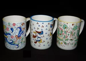 VINTAGE MUGS Westwood ITALIANO Hand Painted Japan Set of 3 1950's - Picture 1 of 5