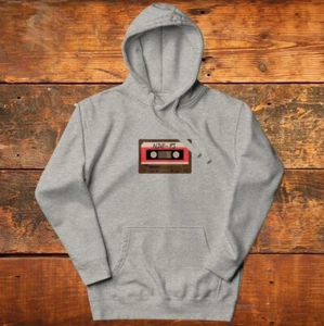 CINTA DE CASETE VIVA *SUDADERA CON CAPUCHA UNISEX PARA ADULTOS* ESTILO VINTAGE AÑOS 90 MERMELADA DE PERLAS NUEVO - Imagen 1 de 5