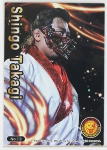 Shingo Takagi - New Japan Pro Wrestling + STARDOM Trading Card - Picture 1 of 3