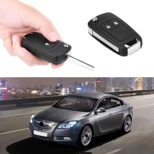 Alloggiamento chiave pieghevole auto 2 tasti per Opel Astra J Insignia Zafira C Corsa D - Foto 1 di 9