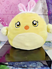 Squishmallows Aimee The Yellow Chick With Buny Ears 10" Tall