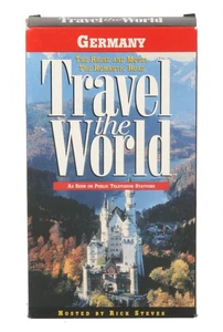 Travel the World Germany Educational Rick Steves NR Rating VHS - Picture 1 of 3