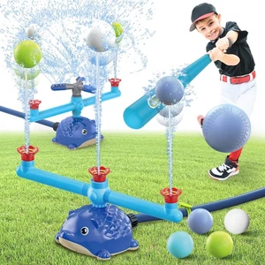 MuroMucci Water Sprinkler Baseball Toy, 5 in 1 Water Sprinkler for Kids Outdo... - Picture 1 of 7