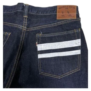 Momotaro Jeans Shujin Label Slim Straight W36 Rare Large Size Japan F/S - Picture 1 of 14