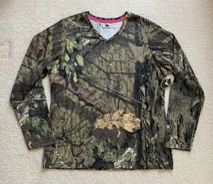 Mossy Oak Camouflage T-Shirt Damen XL Langarm Break Up Country Outdoor - Bild 1 von 9