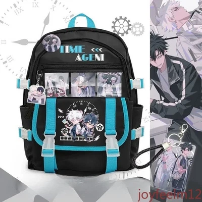 Link Click Itabag Lucas Charles Student Schoolbag Backpack Bag Anime Black Gifts - Image 1 of 4