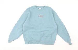 Pull & Bear Men's Blue Graphic Print Sweatshirt S - Picture 1 of 12
