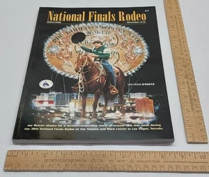 1996 NATIONAL FINALS RODEO - NFR - JOE BEAVER  on cover - Picture 1 of 12