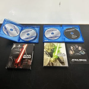 STAR WARS: The Complete Saga I-VI 1-6 (Blu-Ray) 6-Film Set SLIPCOVERS (12 Discs) - Picture 1 of 8