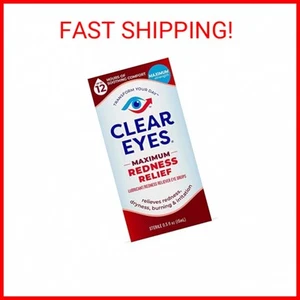 Ojos claros | Gotas oculares para alivio máximo del enrojecimiento | 0,5 FL OZ - Imagen 1 de 2
