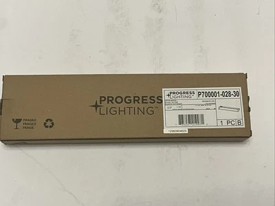 Progress Lighting P700001-028-30 – Light Fixture  Satin White 12” - Image 1 of 4