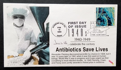 James D  Watson Signed/Auto  First Day of Issue Envelope - BECKETT AUTHENTICATED - Image 1 of 4