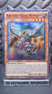 | Yugioh Antica Ingranaggio Viverna SR03-EN003 1Β° Edizione Super Rara NM π₯ | - Foto 1 di 2