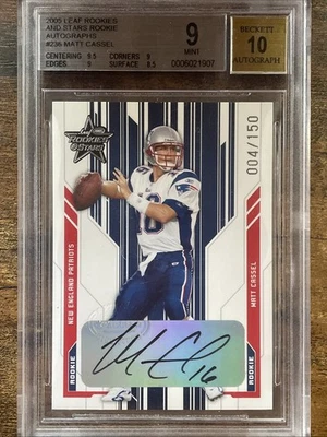 2005 Leaf Rookies & Stars - Rookie Matt Cassel #236 Autographs /150 (AU, RC) - Image 1 of 2