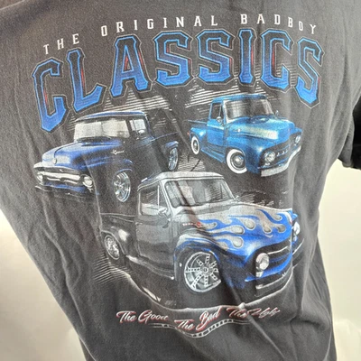Camisa Newport Azul Para Hombres Grande Negra Gráfica Clásica Camión Hot Rod Coche Camiseta Foto 1 de 4