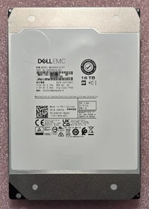 Disque dur SAS 3,5" 12 Go/s Dell MG08SCA16TEY 16 To 7,2k tr/min / Très bon état - Photo 1/7