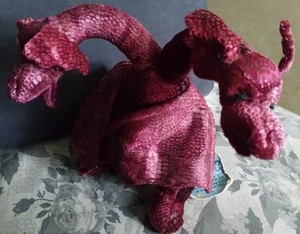 Mystic Zonies Zorax 2 Headed Dragon Plush - Picture 1 of 5