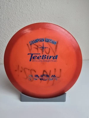 Innova Champion Edition CE TeeBird - 175g Red Orange Used PFN - Image 1 of 4