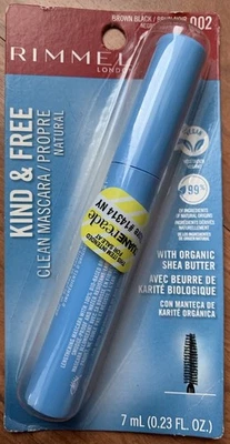 Rimmel London KIND & FREE Mascara Vegan Water-Resistant, 002 Brown Black - Image 1 of 2