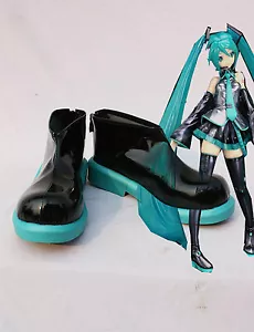 VOCALOID MIKU sakura costumes cosplay shoes boots shoes boots zapato chaussure - Picture 1 of 3