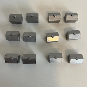 12 Gray Hotels Monopoly Electronic Banking 2007 Replacement Pieces Buildings - Picture 1 of 1